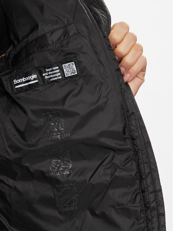 Bomboogie Bomboogie Pūkinė striukė JW 8081 T DLC3 Juoda Regular Fit