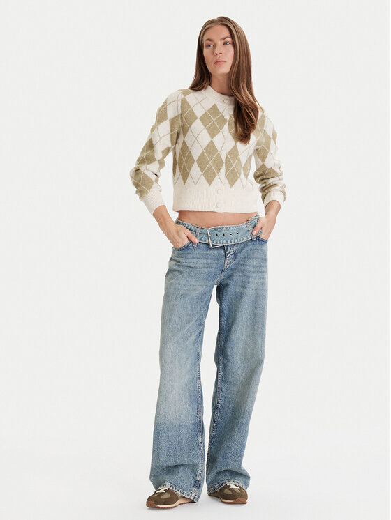 Vero Moda Vero Moda Кардиган Halo 10342792 Зелений Regular Fit