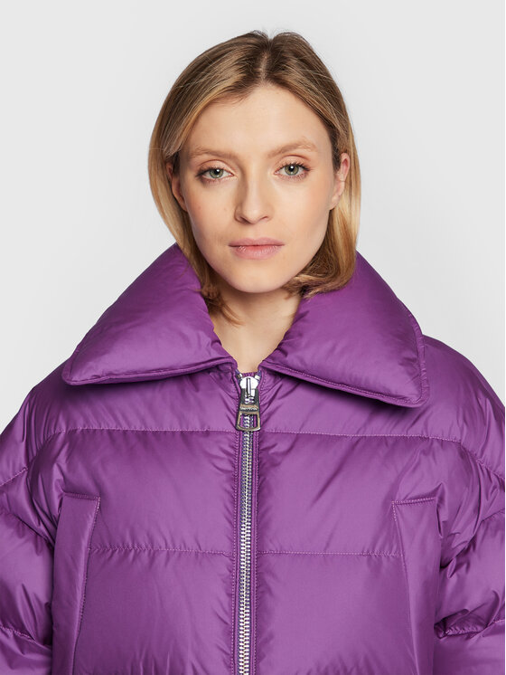 Marc O'Polo Marc O'Polo Pehelykabát 209 0808 70007 Lila Oversize