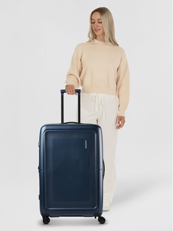 American Tourister American Tourister Walizka średnia 330360 Niebieski jasny