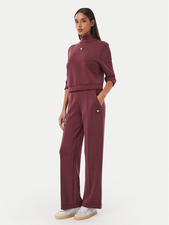 Guess Guess Pluus V4YQ05 KCAY2 Bordoopunane Regular Fit