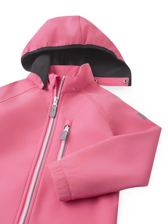 Reima Reima Kurtka softshell Vantti 5100009C Różowy Regular Fit