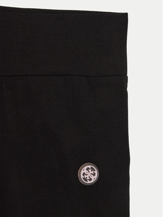Guess Guess Leggings J5RB01 J1314 Crna Slim Fit