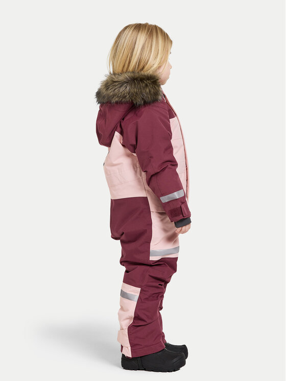Didriksons Didriksons Зимен детски гащеризон Bjärven 505466 Розов Regular Fit