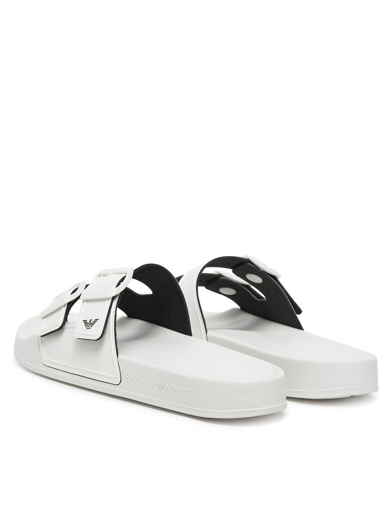 Emporio Armani Emporio Armani Šľapky XVPS13 XR275 T680 Biela