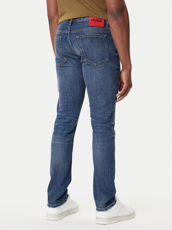 HUGO HUGO Jeans hlače 50542688 Modra Extra Slim Fit