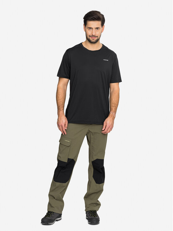 Viking Viking T-Shirt Tover Czarny Regular Fit