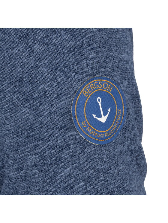 Bergson Bergson Bluza TACK WP Navy Mateusz Kusznierewicz Granatowy Regular Fit