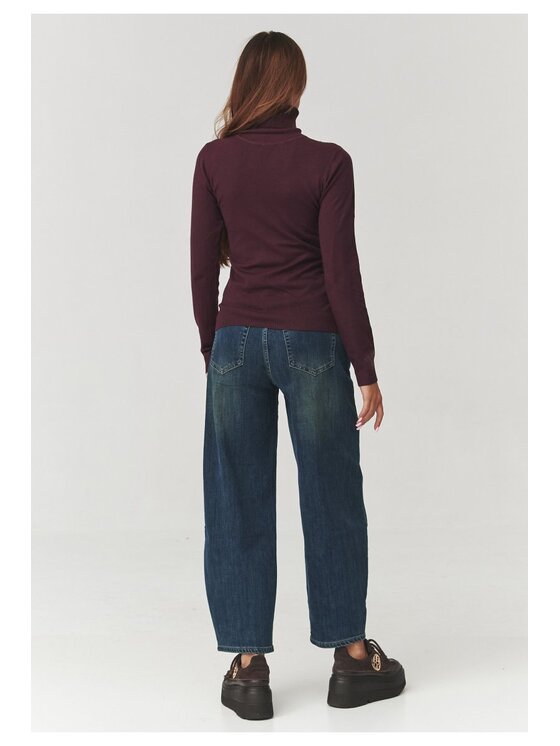 Makadamia Makadamia Golf C11 Bordowy Tailored Fit
