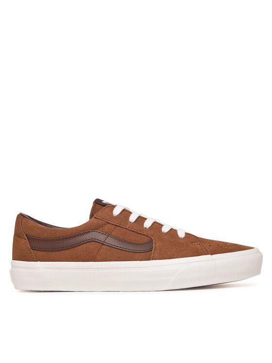 Męskie Tenisówki Vans, Rozmiar 44, Brązowe, Sk8-Low VN0009QRBRO1