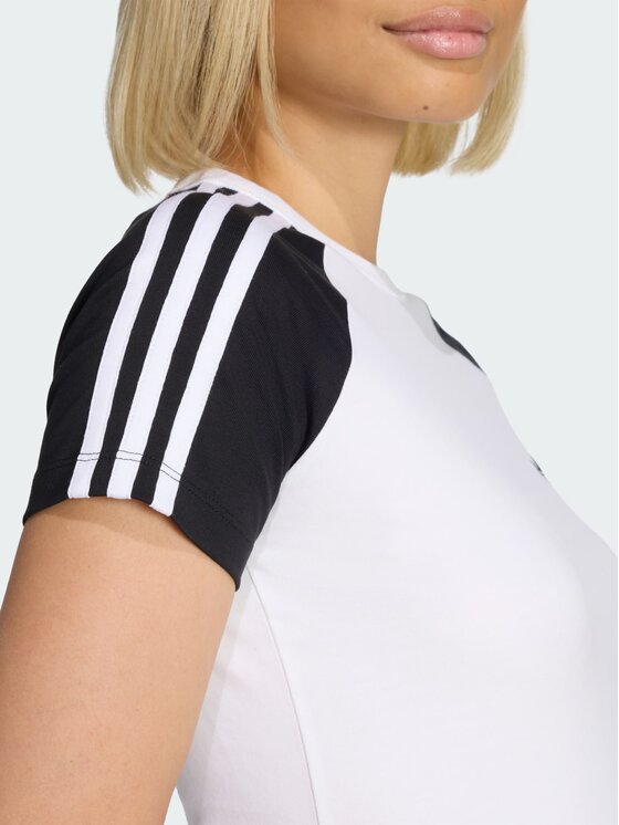 adidas adidas T-Shirt 159127 Biały Slim Fit