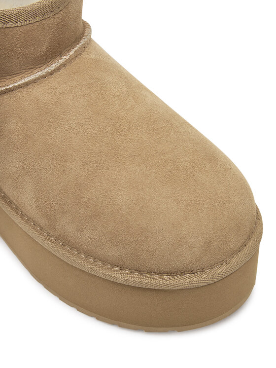 EMU Australia EMU Australia Śniegowce Stinger Micro Flatform W13082 Beżowy