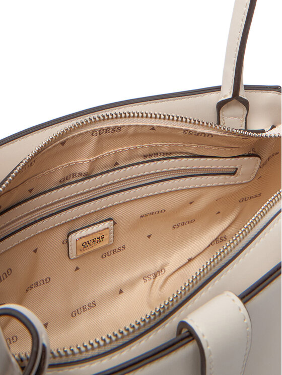 Guess Guess Ročna torba Carrie HWVG98 96080 Écru