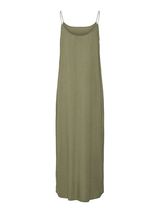 Pieces Pieces Rochie de vară Pia 17151884 Verde Loose Fit