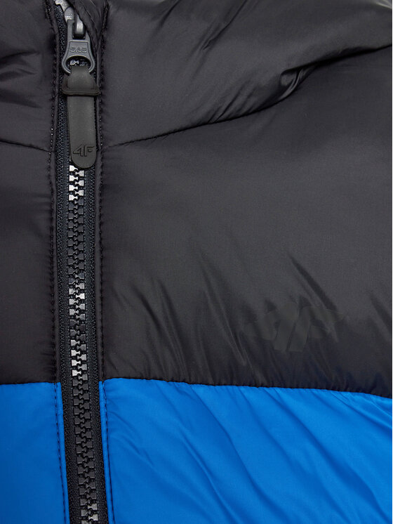 4F 4F Μπουφάν χειμωνιάτικο 4FJWAW24TDJAM462 Μπλε Regular Fit