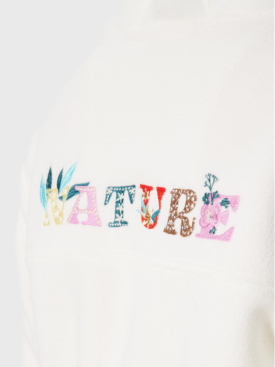 Femi Stories Femi Stories Fleece Lesley Λευκό Regular Fit