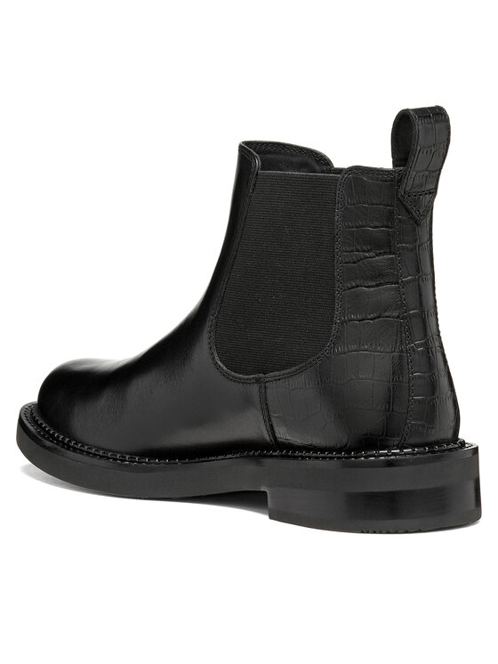 Geox Geox Μποτάκια με λάστιχο D Serilda D66WYA 4340 C9999 Μαύρο