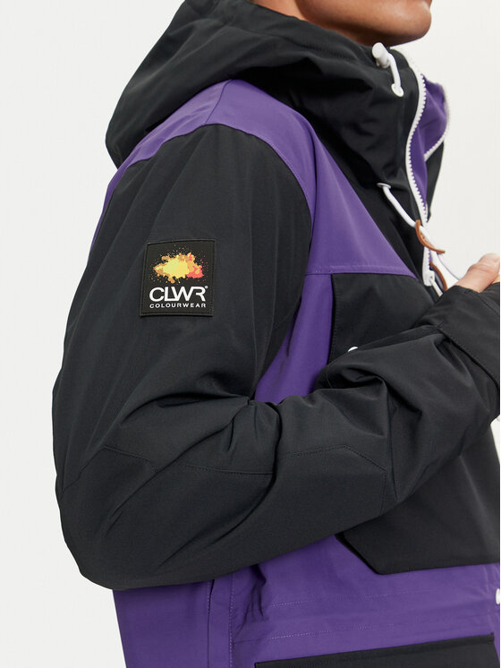 Colourwear Colourwear Snieglenčių striukė Essential Anorak 7010293 Violetinė Regular Fit