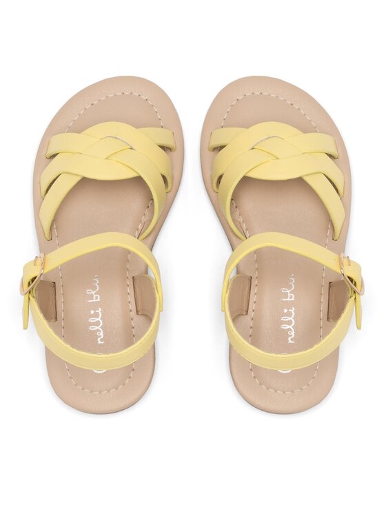 Nelli Blu Nelli Blu Sandali REC22524 Rumena