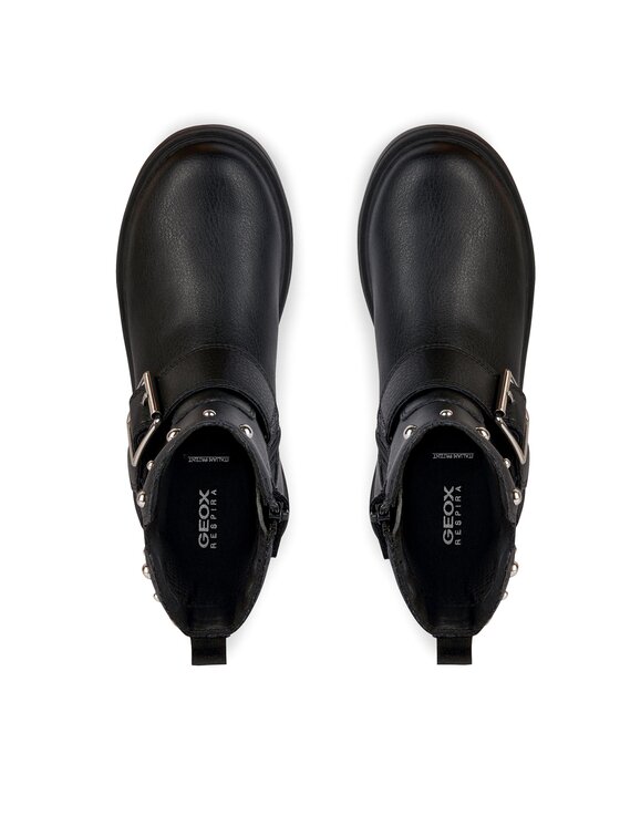 Geox Geox Čizme J Eclair Girl J369QK 000BU C9999 M Crna