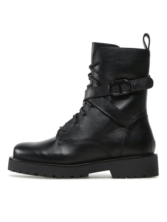 TWINSET TWINSET Μποτάκια 232TCP050 Μαύρο