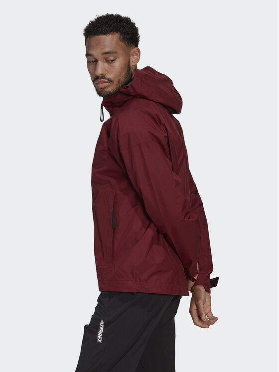 adidas adidas Μπουφάν αδιάβροχο Terrex Gtx Paclite HH9183 Μπορντό Reglan Fit