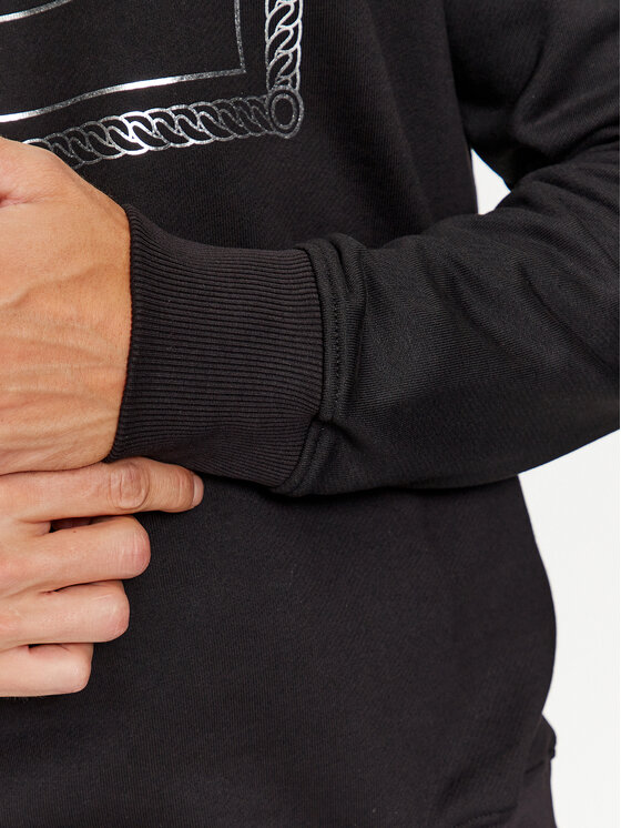 Versace Jeans Couture Versace Jeans Couture Sweatshirt 75GAIT11 Schwarz Regular Fit