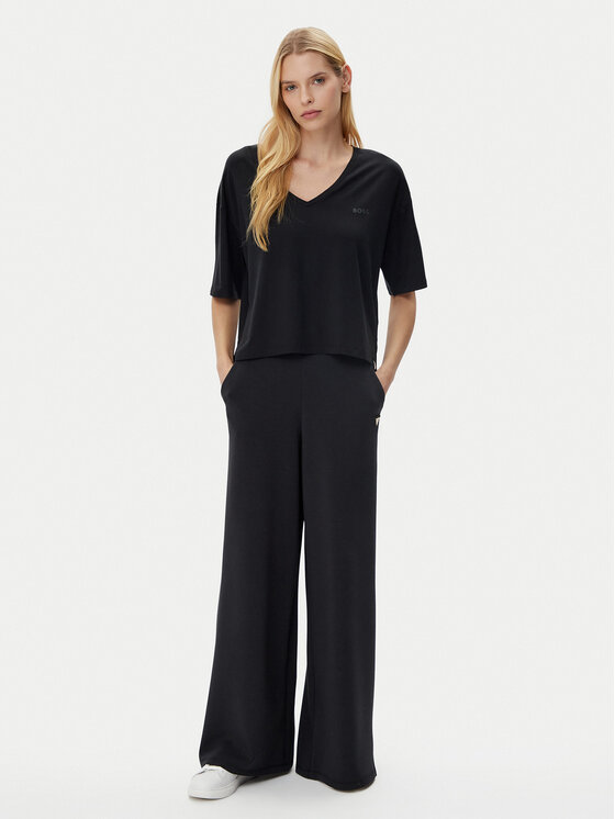 BOSS BOSS Marškinėliai CP Stripe 50535723 Juoda Relaxed Fit
