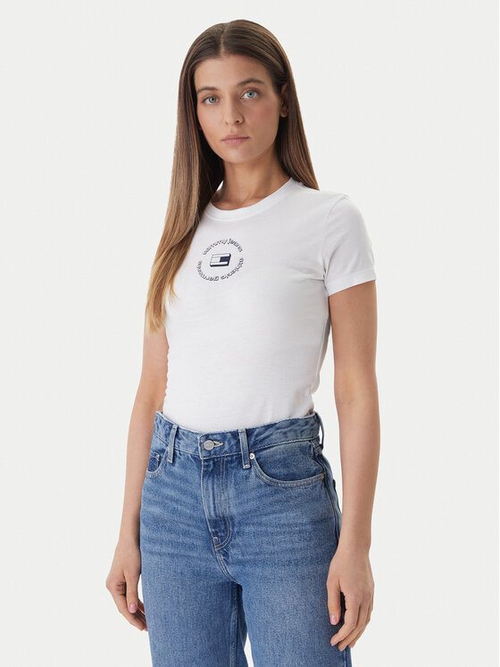 Tommy Jeans Tommy Jeans Set t-shirt majica﻿ DW0DW23004 Šarena Slim Fit