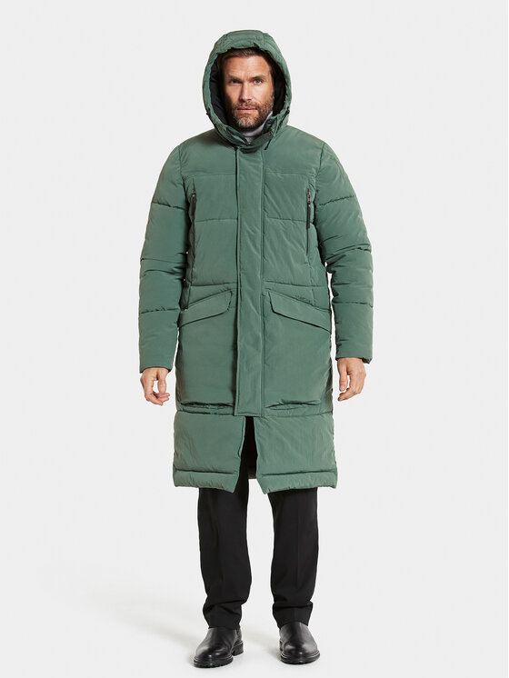 Didriksons Didriksons Зимно яке Ejnar 504413 Зелен Regular Fit