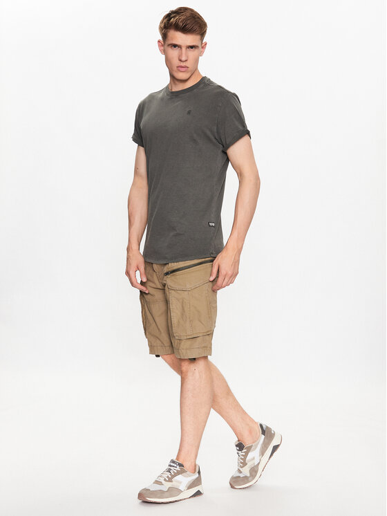 G-Star Raw G-Star Raw Auduma šorti D08566-D387-B212 Zaļš Relaxed Fit