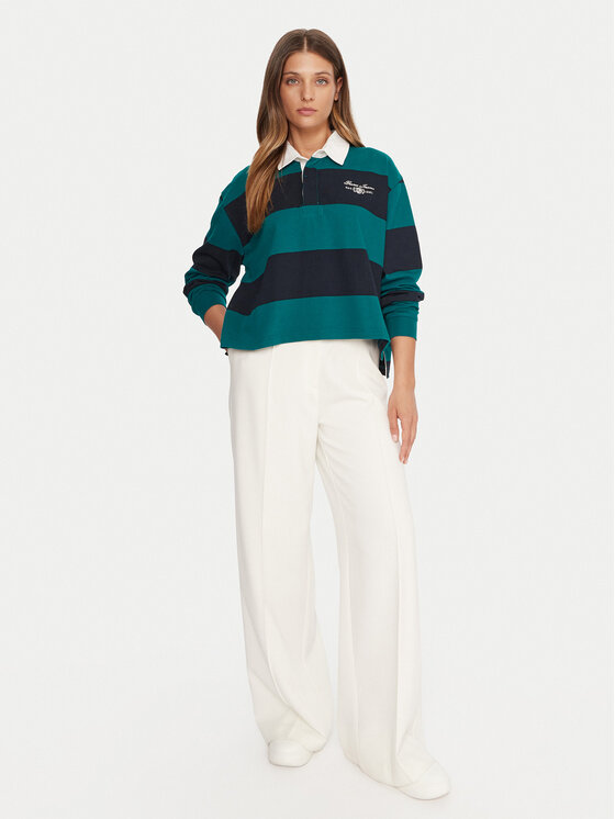 Guess Jeans Guess Jeans Polo W5BP06 KCPS1 Μπεζ Relaxed Fit
