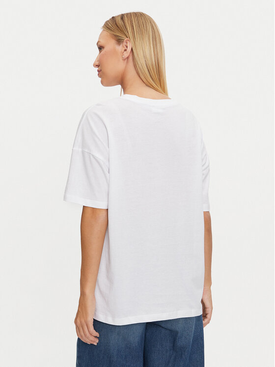 Noisy May Noisy May T-Shirt 27032615 Biały Regular Fit