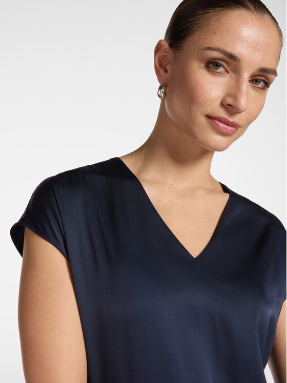 Elena Mirò Elena Mirò Bluzka 2002P000221N034 Niebieski Regular Fit