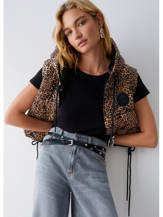 Liu Jo Liu Jo Poncho 2A6059T2842Y9908 Marrone Regular Fit