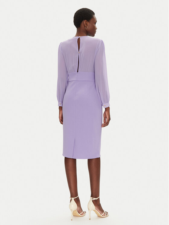Rinascimento Rinascimento Rochie cocktail CFC0123289003 Violet Regular Fit