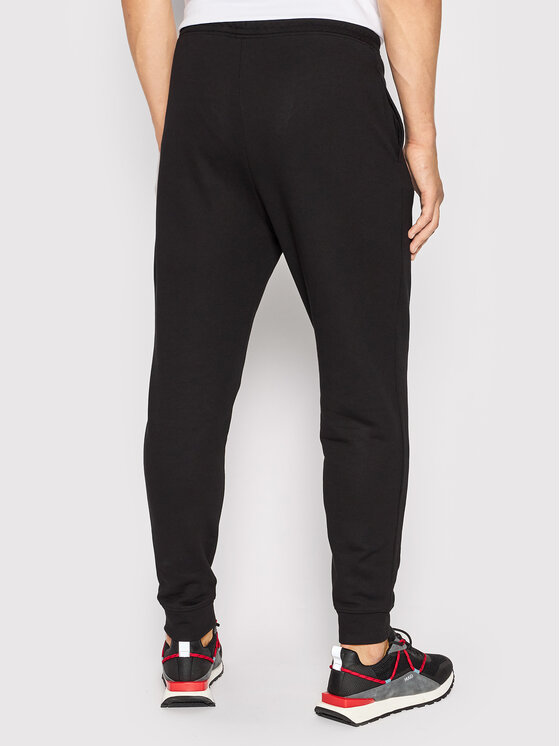 HUGO Hugo Sportinės kelnės Dutschi 50473211 Juoda Regular Fit