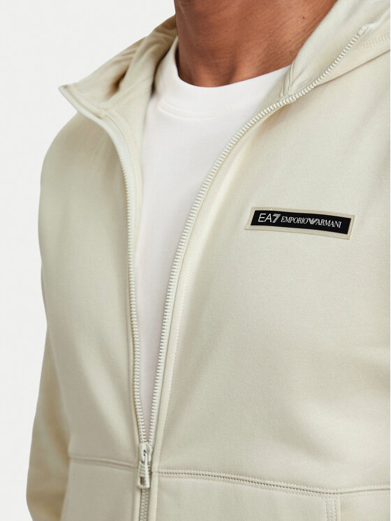 EA7 Emporio Armani EA7 Emporio Armani Felpa 7M002197 AF10377 U1079 Beige chiaro Regular Fit
