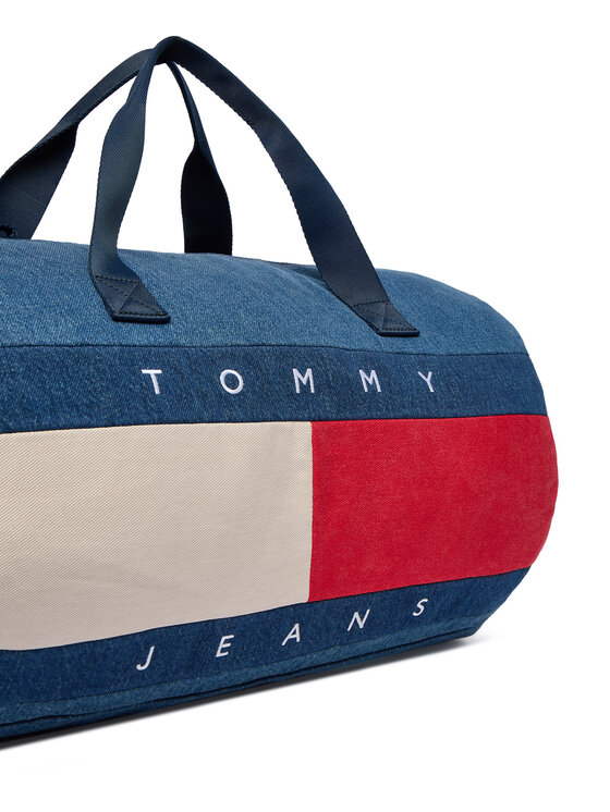 Tommy Jeans Tommy Jeans Nädalavahetuse kott Archive Denim Duffle AM0AM13813 Sinine