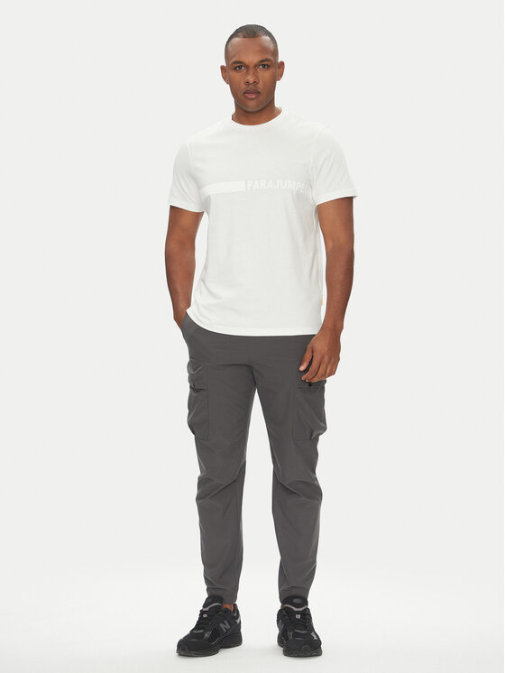 Parajumpers Parajumpers T-Shirt Space 25SMPMTSXF05 Biały Regular Fit