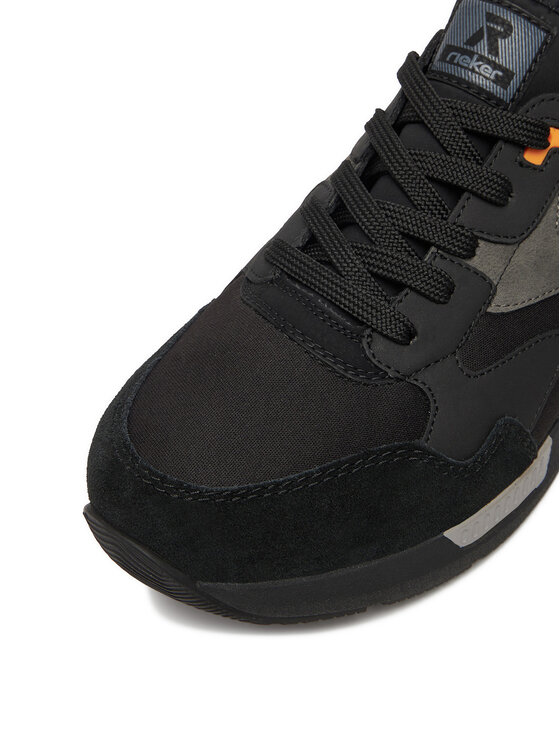 Rieker Rieker Sneakersy U1403-01 Czarny