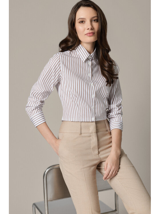 Lancerto Lancerto Koszula Leandra Regular KO073126000012 Biały Regular Fit