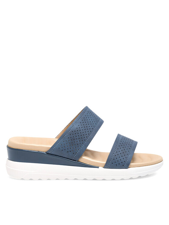 Clara Barson Clara Barson Pantoletten WYL05010-12 Dunkelblau