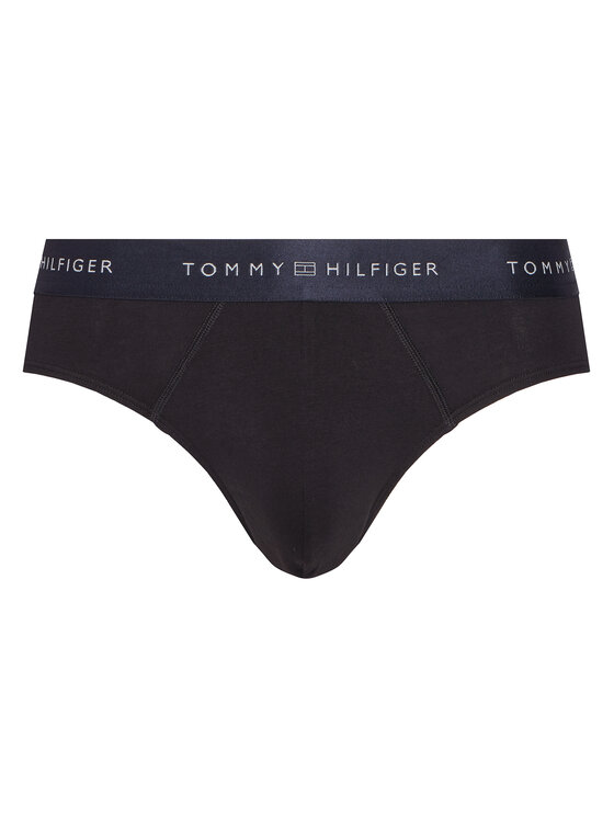 Tommy Hilfiger Tommy Hilfiger Komplet slipów UM0UM03703 Czarny