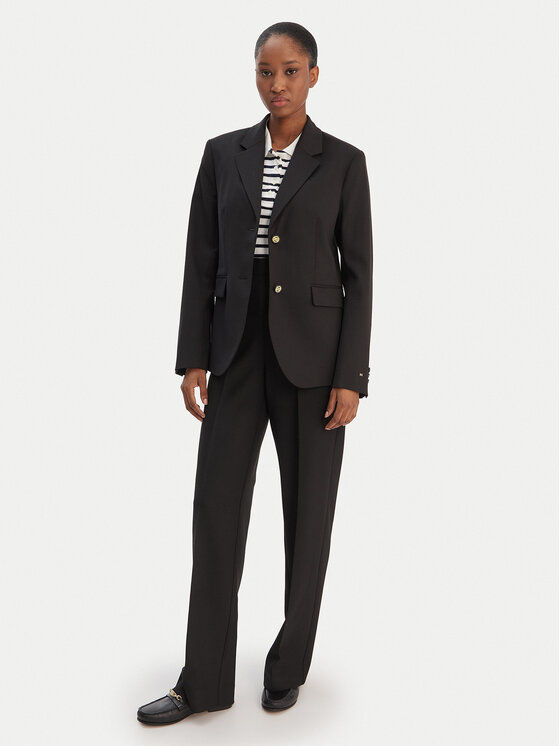 Tommy Hilfiger Tommy Hilfiger Піджак Timeless WW0WW46662 Чорний Regular Fit