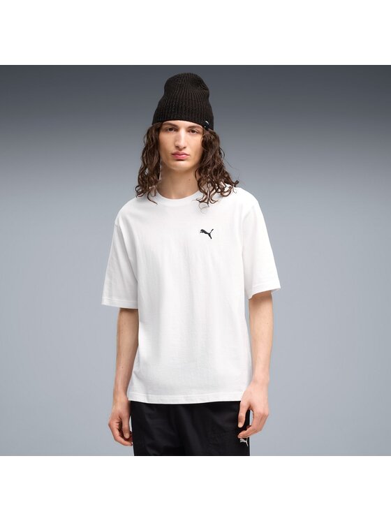 Puma Puma T-Shirt 637909 Biały Regular Fit