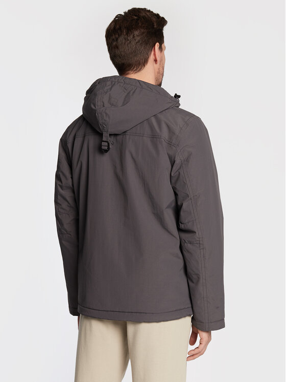 Napapijri Napapijri Bunda anorak Rainforest Winter 3 NP0A4GMC Šedá Regular Fit