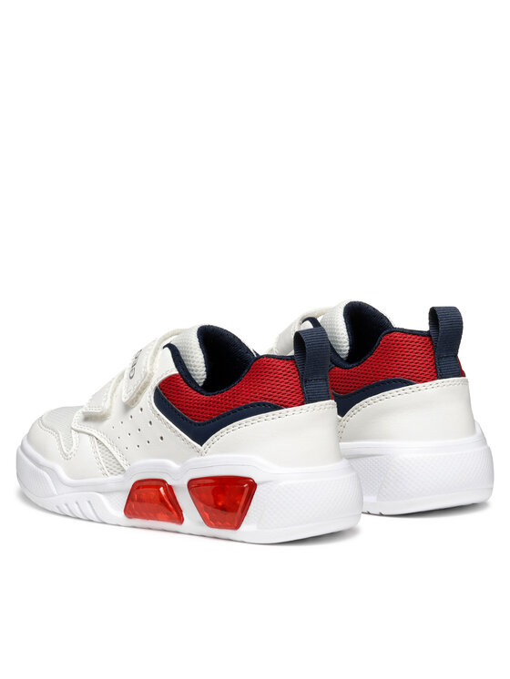 Geox Geox Sneakersy J Illuminus J55GVA 014BU C0050 D Biały