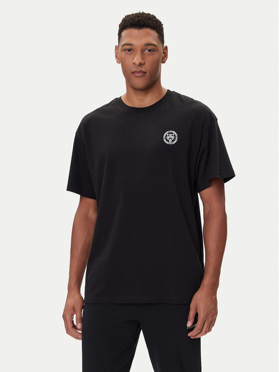 Plein Sport Plein Sport T-Shirt PAEC MTK8324 STE001N Schwarz Loose Fit