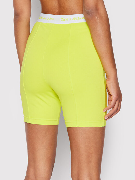 Calvin Klein Jeans Calvin Klein Jeans Pantaloncini sportivi J20J218045 Verde Slim Fit